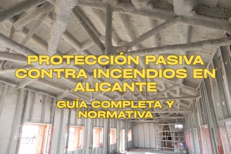 Protección Pasiva Contra incendios en Alicante